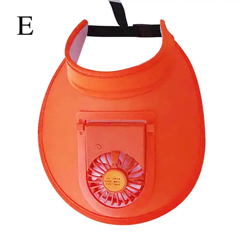 GORRA CON VENTILADOR RECARGABLE