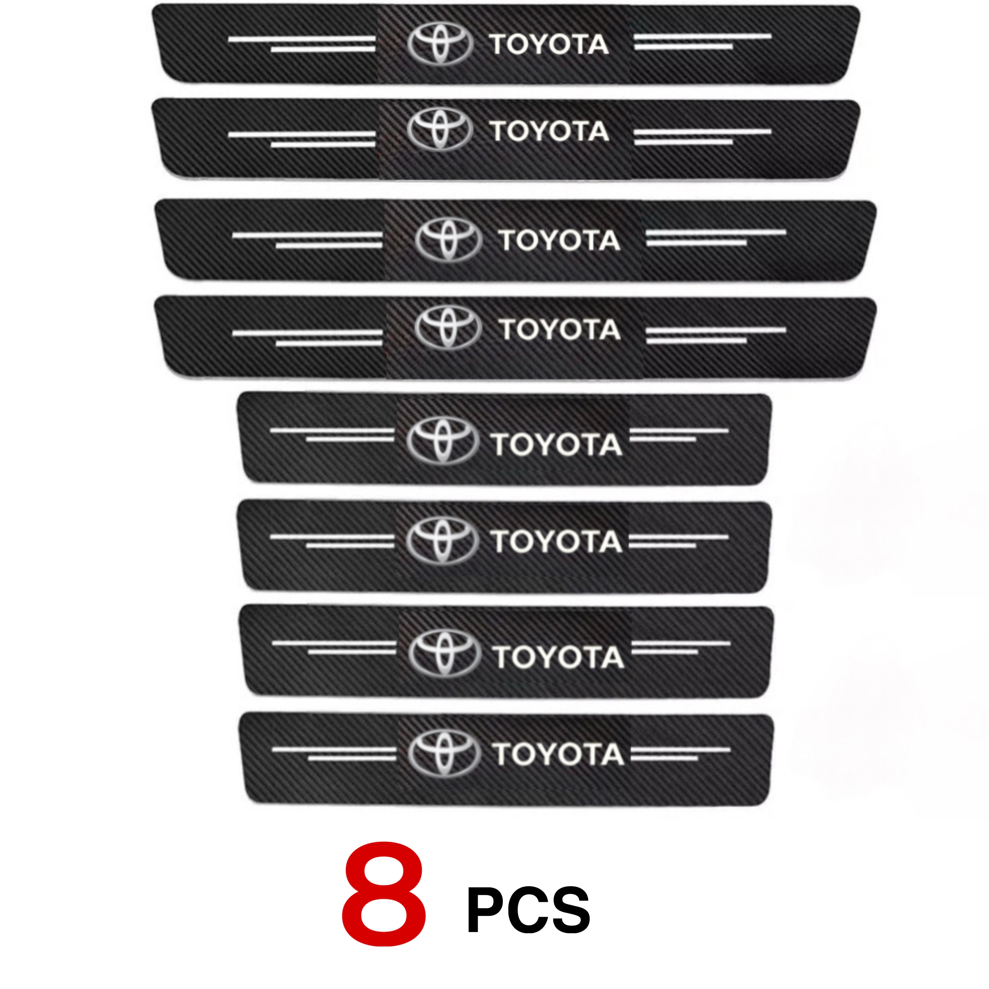 PROTECTOR DE PISADERAS DE CARRO 🚗  KIT 8 PIEZAS