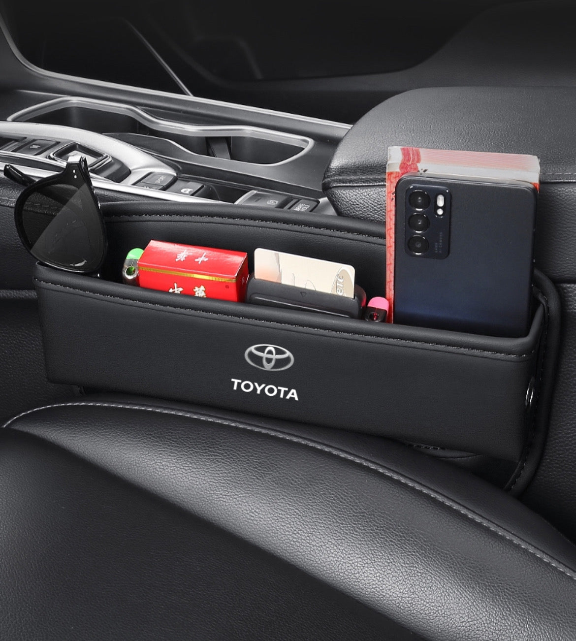 🚗PACK DE 2 CAJAS DE ALMACENAMIENTO PARA ASIENTO DE  CARRO🎁