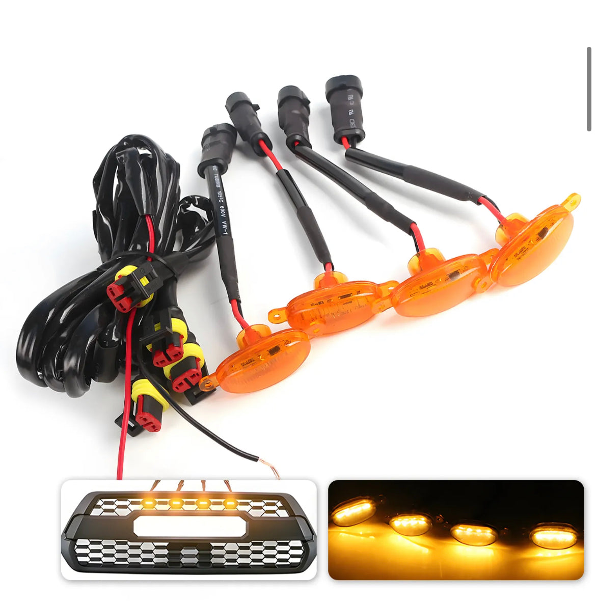 LUCES LED DE PARRILLA DELANTERA UNIVERSAL